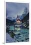 Church St Sebastian in Ramsau-Stefan Sassenrath-Framed Photographic Print