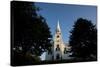 Church Steeple, Cape Cod, Massachusetts-Paul Souders-Stretched Canvas