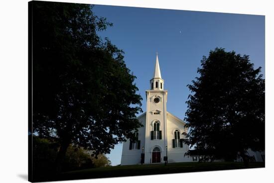 Church Steeple, Cape Cod, Massachusetts-Paul Souders-Stretched Canvas