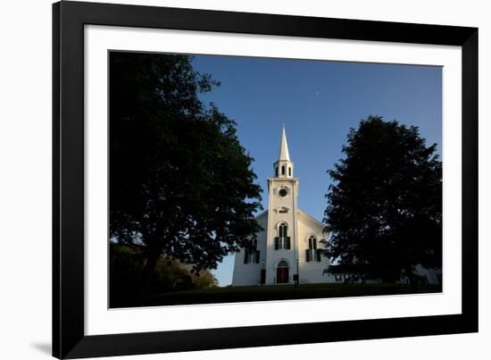 Church Steeple, Cape Cod, Massachusetts-Paul Souders-Framed Photographic Print