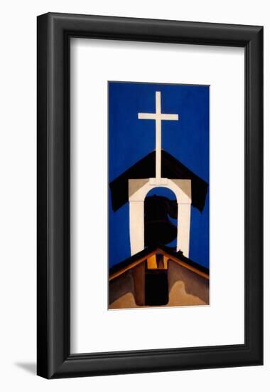 Church Steeple-Georgia O'Keeffe-Framed Art Print
