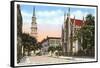 Church Street, Charleston, South Carolina-null-Framed Stretched Canvas