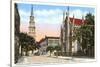 Church Street, Charleston, South Carolina-null-Stretched Canvas