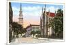 Church Street, Charleston, South Carolina-null-Mounted Premium Giclee Print