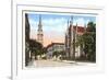 Church Street, Charleston, South Carolina-null-Framed Art Print