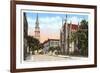 Church Street, Charleston, South Carolina-null-Framed Art Print