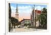 Church Street, Charleston, South Carolina-null-Framed Art Print