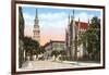 Church Street, Charleston, South Carolina-null-Framed Art Print