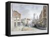 Church Street, Hackney, London, 1835-Day & Haghe-Framed Stretched Canvas