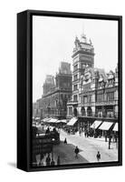 Church Street, Liverpool-null-Framed Stretched Canvas