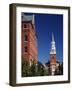 Church Street Marketplace, Burlington, Vermont, USA-Walter Bibikow-Framed Photographic Print