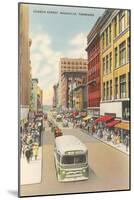 Church Street, Nashville, Tennessee-null-Mounted Art Print