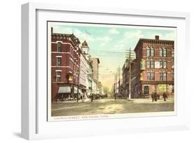 Church Street, New Haven, Connecticut-null-Framed Art Print