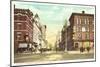 Church Street, New Haven, Connecticut-null-Mounted Art Print