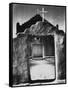 Church, Taos Pueblo, New Mexico, 1942, Taos Pueblo, Nm-Ansel Adams-Framed Stretched Canvas