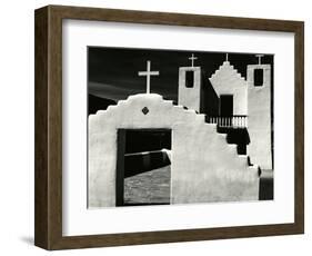 Church, Taos Pueblo, New Mexico, 1971-Brett Weston-Framed Photographic Print