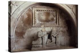 Church Tomb-Den Reader-Stretched Canvas