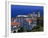 Church Tower Dominates the Town of Nordeste on the Island of Sao Miguel, Azores-William Gray-Framed Photographic Print
