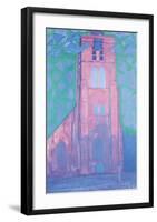 Church Tower in Zeeland-Piet Mondrian-Framed Premium Giclee Print