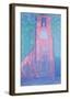 Church Tower in Zeeland-Piet Mondrian-Framed Premium Giclee Print