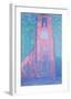 Church Tower in Zeeland-Piet Mondrian-Framed Premium Giclee Print