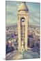 Church, Tower, Paris, France-Sebastien Lory-Mounted Photographic Print
