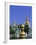 Church Towers, Kyiv-Pechersk Lavra, Kiev, Ukraine-Jon Arnold-Framed Photographic Print