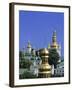 Church Towers, Kyiv-Pechersk Lavra, Kiev, Ukraine-Jon Arnold-Framed Photographic Print