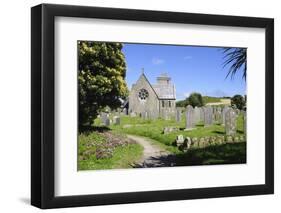 Church, Tresco, Isles of Scilly, Cornwall, United Kingdom, Europe-Robert Harding-Framed Photographic Print