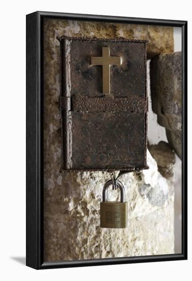 Church trunk, St. Nicolas de Veroce, Haute Savoie, France-Godong-Framed Photographic Print