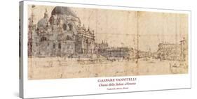 Church, Venice-Giuseppe Vanvitelli-Stretched Canvas