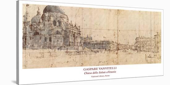 Church, Venice-Giuseppe Vanvitelli-Stretched Canvas