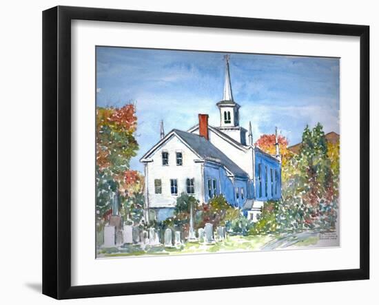 Church, Vermont, 2004-Anthony Butera-Framed Giclee Print