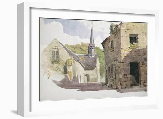 Church with a Small Steeple-John Absolon-Framed Giclee Print