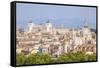 Churches and Domes of the Rome Skyline Showing Victor Emmanuel Ii Monument in the Distance, Rome-Neale Clark-Framed Stretched Canvas