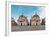 Churches of Santa Maria Regina Coeli in Montesanto-Fontana Carlo-Framed Photographic Print