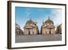 Churches of Santa Maria Regina Coeli in Montesanto-Fontana Carlo-Framed Photographic Print