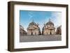 Churches of Santa Maria Regina Coeli in Montesanto-Fontana Carlo-Framed Photographic Print