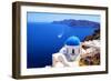 Churches of Santorini-Jeni Foto-Framed Photographic Print