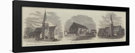 Churches-null-Framed Giclee Print