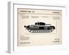 Churchill A22 Tank-Mark Rogan-Framed Art Print