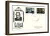 Churchill First Day Cover-null-Framed Art Print