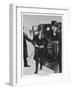 Churchill in Frock Coat-null-Framed Photographic Print