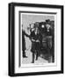 Churchill in Frock Coat-null-Framed Photographic Print