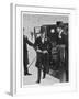 Churchill in Frock Coat-null-Framed Photographic Print