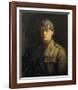 Churchill in His Uniform as Colonel of the 6th Battalion, the Royal Scots Fusiliers-Sir John Lavery-Framed Premium Giclee Print