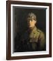 Churchill in His Uniform as Colonel of the 6th Battalion, the Royal Scots Fusiliers-Sir John Lavery-Framed Premium Giclee Print