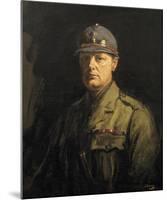 Churchill in His Uniform as Colonel of the 6th Battalion, the Royal Scots Fusiliers-Sir John Lavery-Mounted Premium Giclee Print