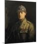 Churchill in His Uniform as Colonel of the 6th Battalion, the Royal Scots Fusiliers-Sir John Lavery-Mounted Premium Giclee Print