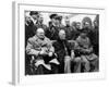 Churchill, Roosevelt and Stalin at Yalta, 1945-Science Source-Framed Giclee Print